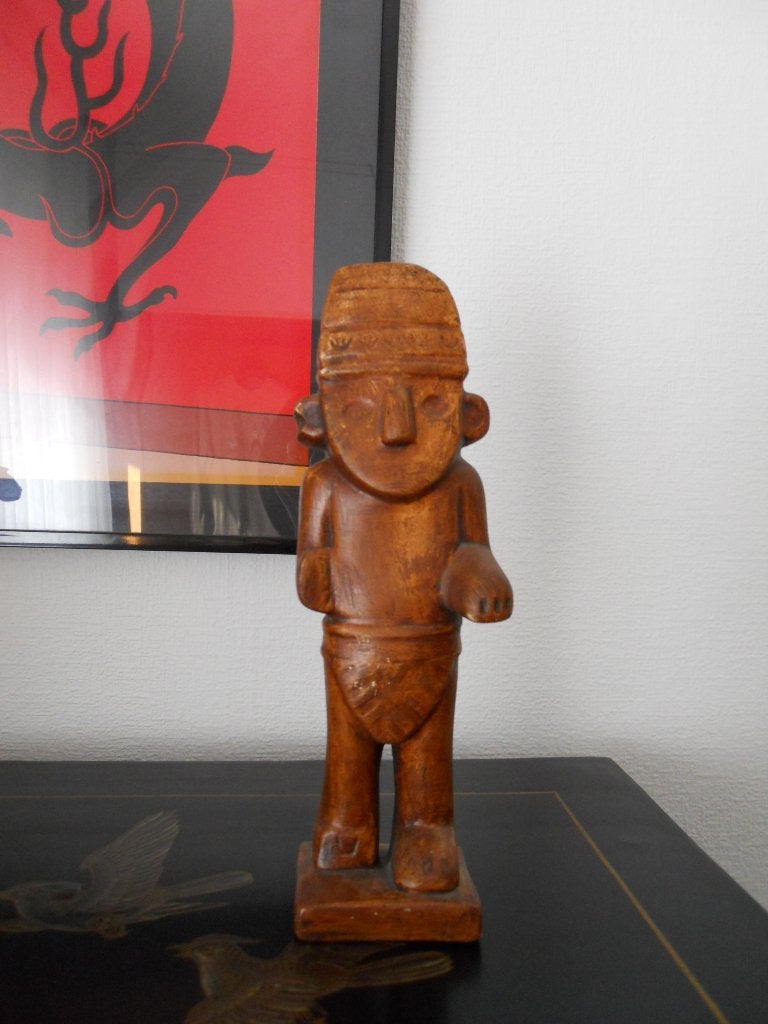 Statuette Arumbaya – inspirée de L’Oreille cassée HERGE, Collections, Enlèvement, Tintin, Comme neuf, Statue ou Figurine