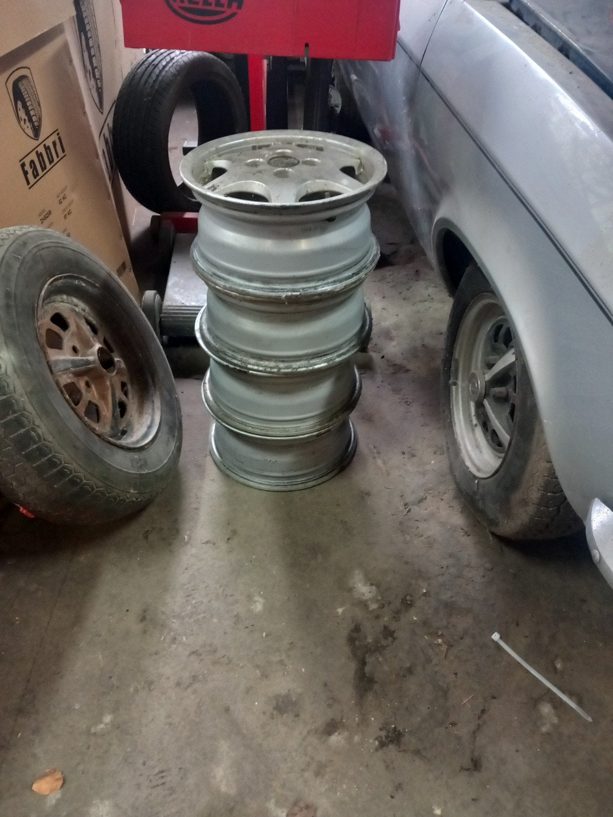 4 jantes stilauto 5 1/2-13 et 38, Enlèvement, BMW