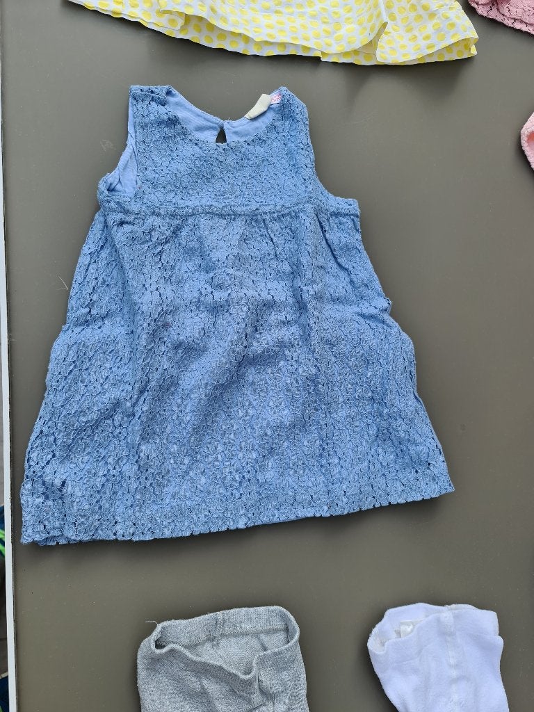 blauw keedje, jurk Zara 92, Kinderen en Baby's, Ophalen, Zo goed als nieuw
