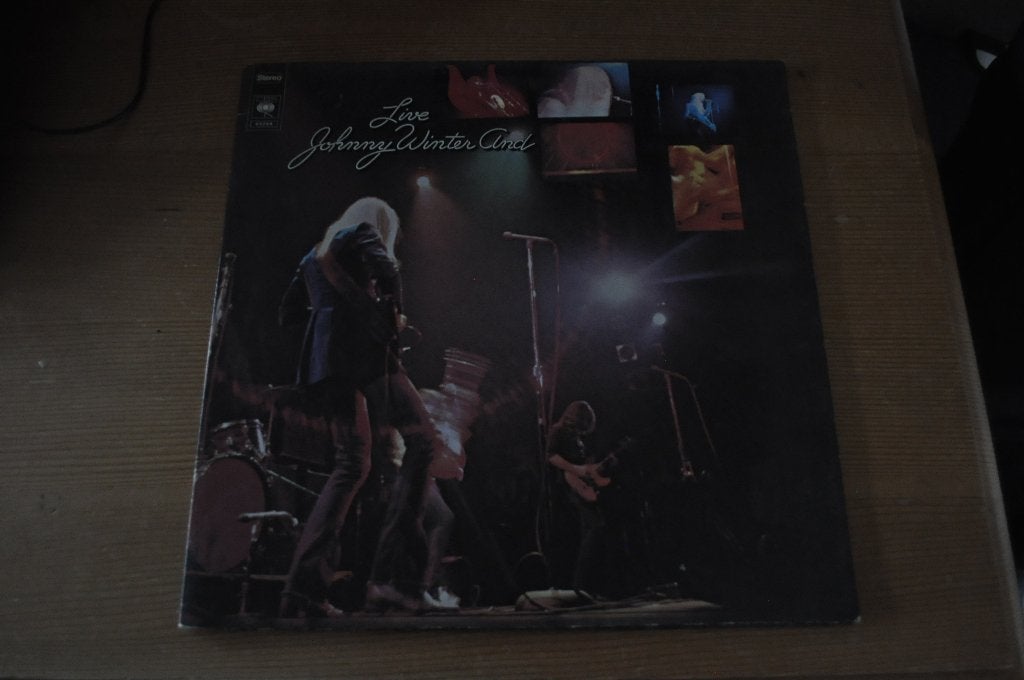 lp JOHNNY WINTER, Ophalen, LP, Bluesrock, Zo goed als nieuw