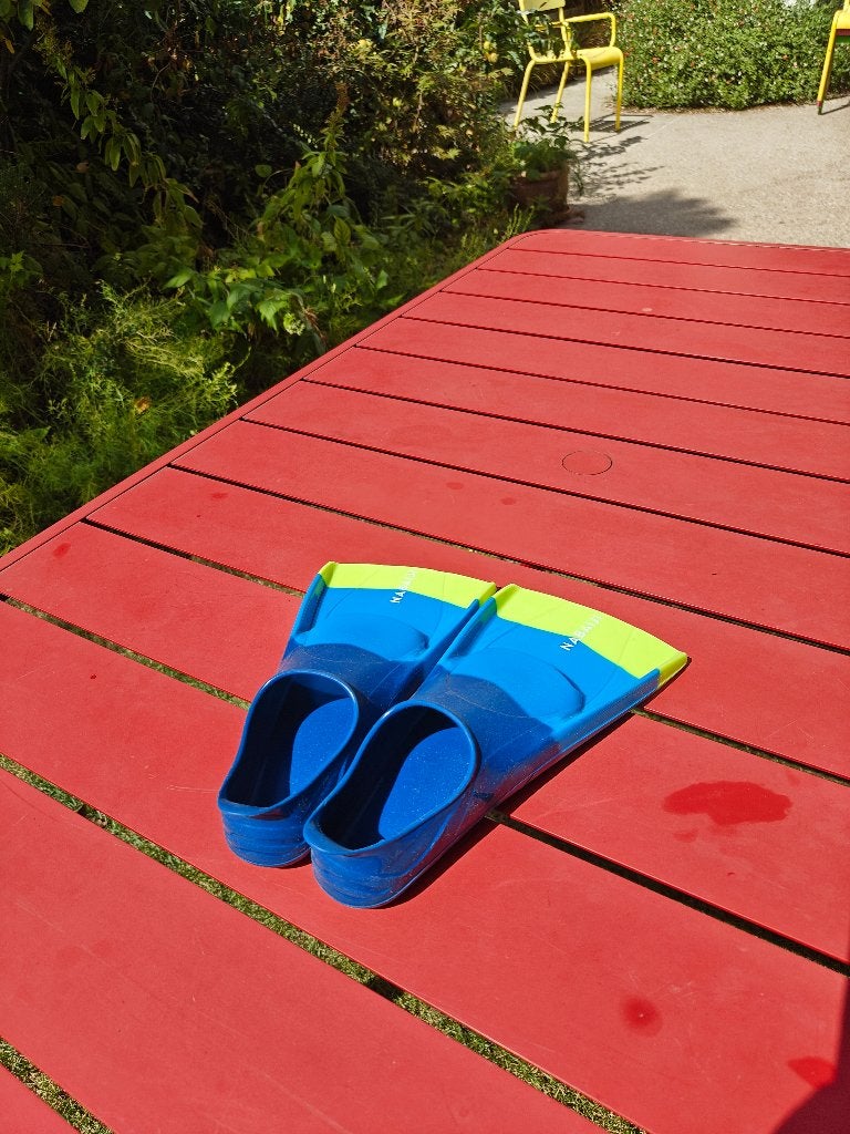 Zoomers / flippers Nabaiji maat 29/30, Sport en Fitness, Overige Sport en Fitness, Ophalen of Verzenden, Zo goed als nieuw