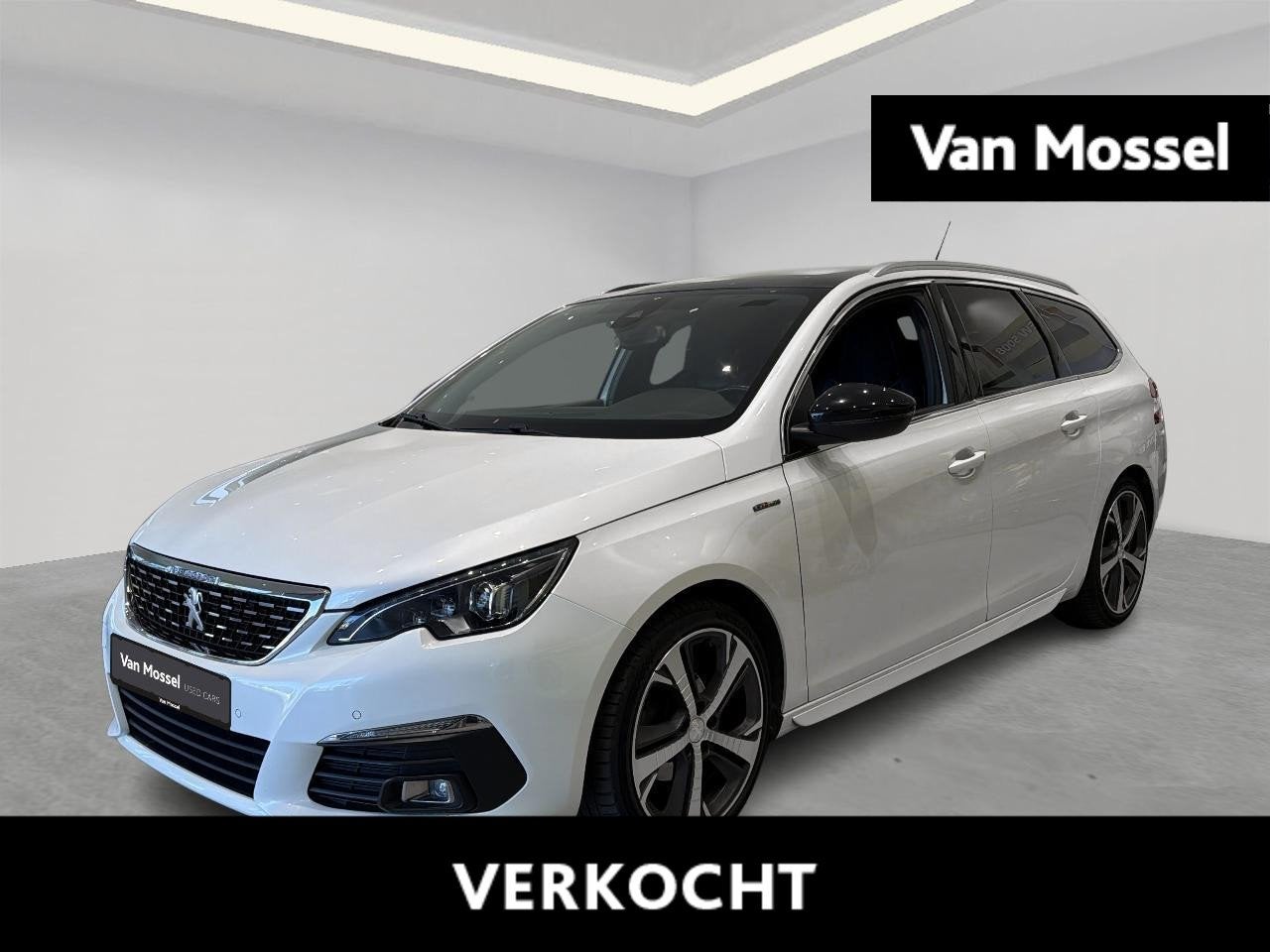Peugeot 308 1.2 PureTech 96kW s/s Aut. GT Line, Auto's, Peugeot, Dealer onderhouden, Stof, Gebruikt, Wit