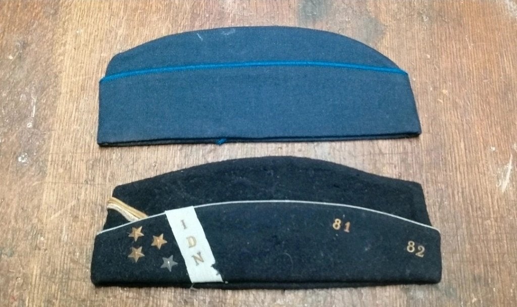 Calot militaire ww1 Indochine M91 et M47, Collections, Envoi, Autres, Casque ou Béret