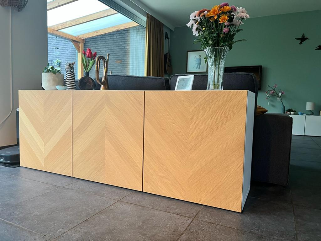 Ikea kast BESTÅ met deuren Hedeviken gereserveerd, 25 à 50 cm, Avec porte(s), Moins de 100 cm, 150 à 200 cm