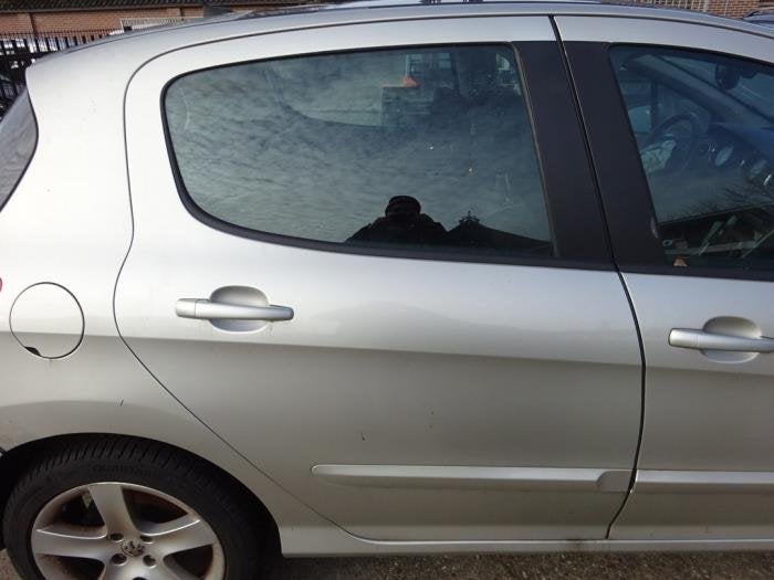 Portier 4Deurs rechts-achter van een Peugeot 308 (ETS), Gebruikt, -, Deur, -