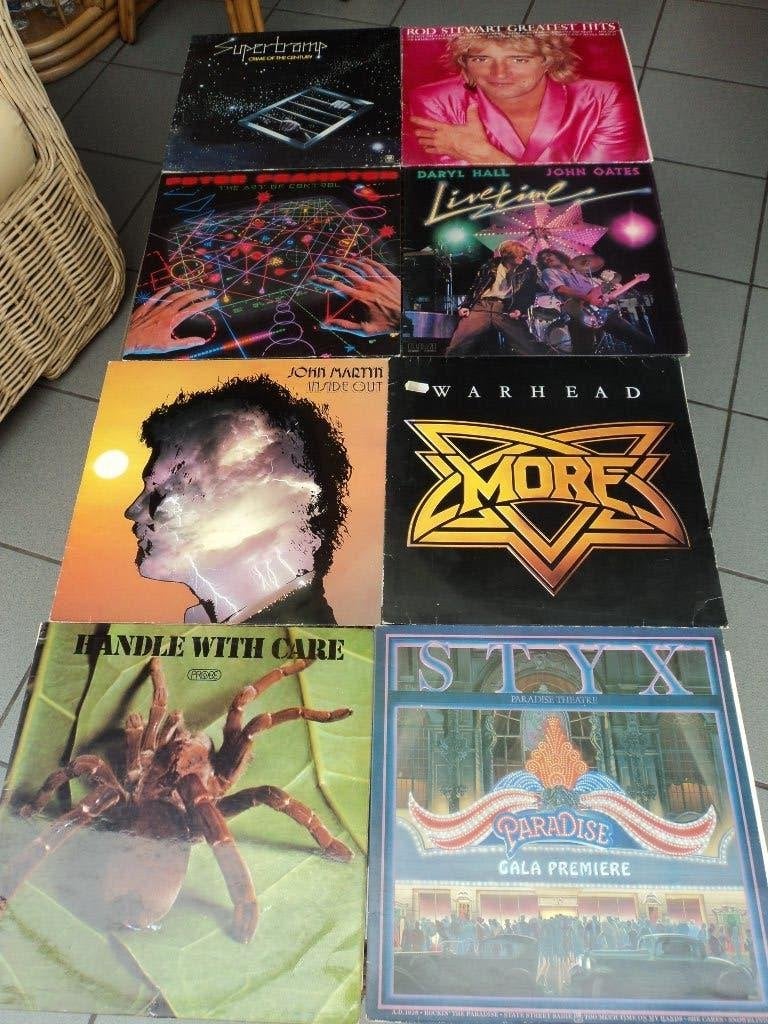 Lot van 13 pop/rock lp's voor 30 euro!, Gebruikt, 1970 - 1979, 12 inch, Poprock
