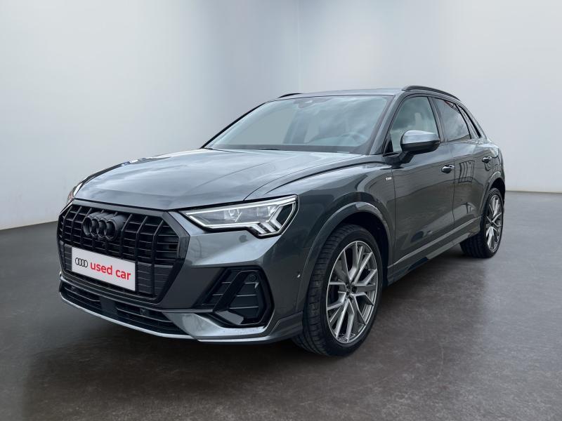 Audi Q3 S-Line Int/Ext*Boite auto*GPS*Toit pano*Camera360*Ca, Argent ou Gris, Achat, Euro 6, Entreprise