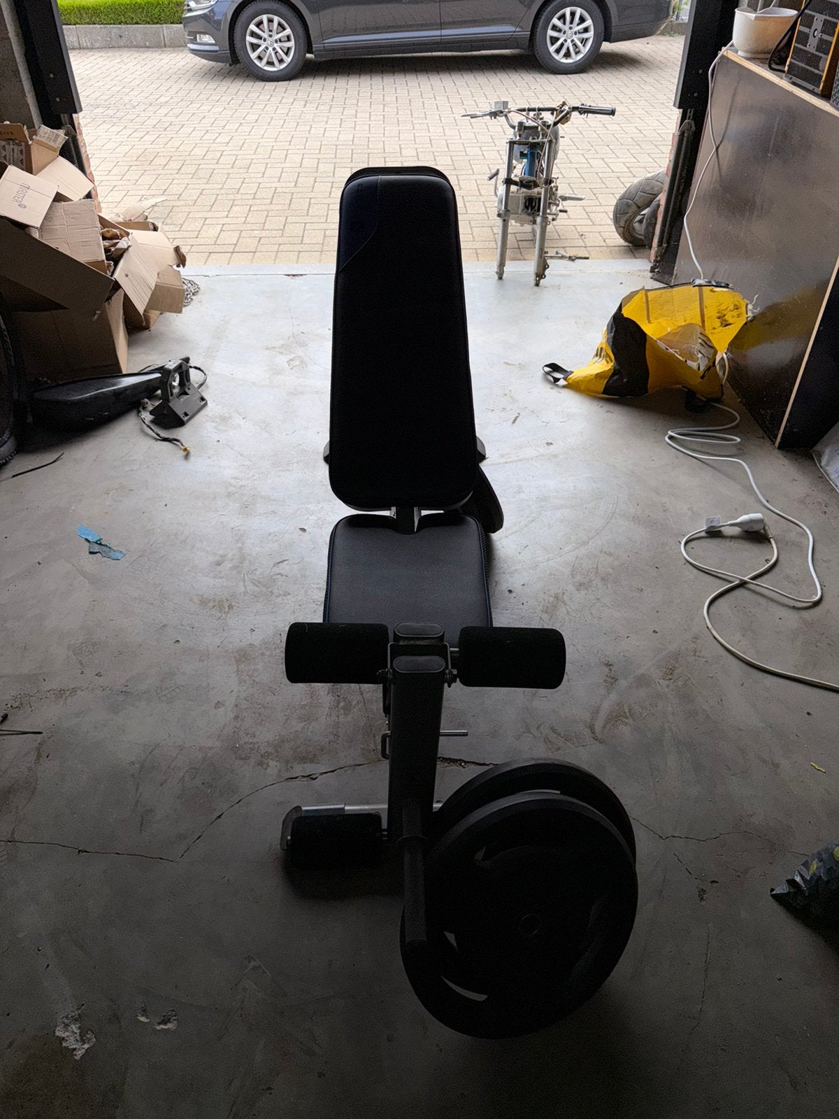 Fitness bank van DOMYOS, Ophalen, Zo goed als nieuw