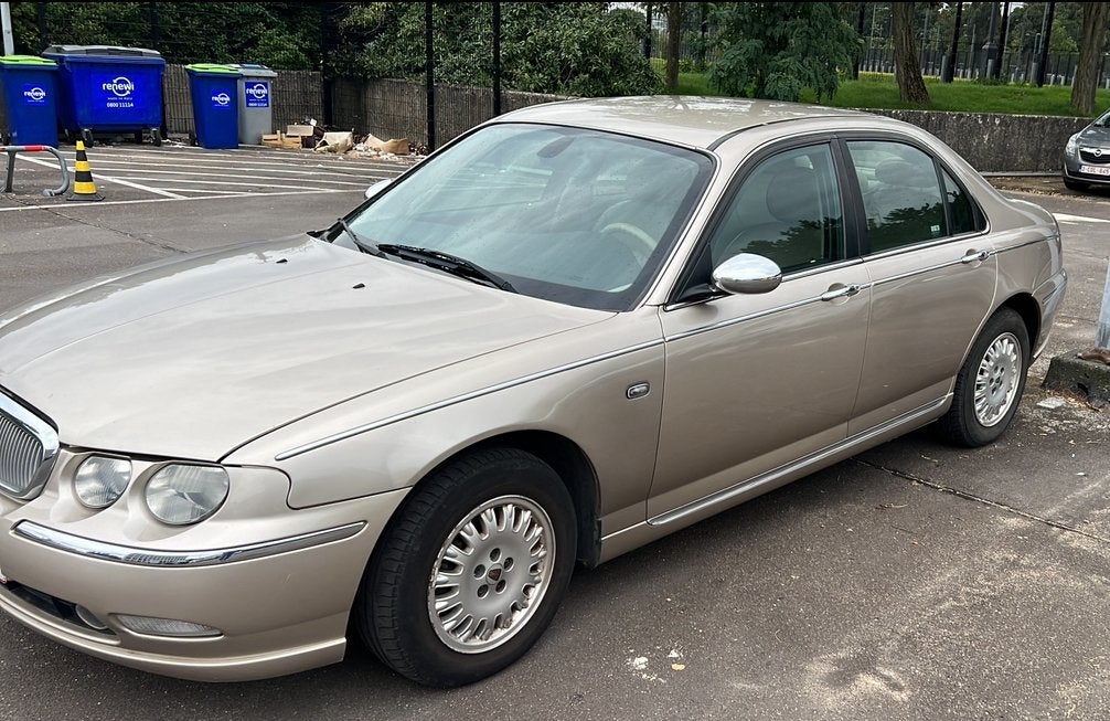 Rover 75 2l diesel 2002 156000, Autos, Rover, Cuir, Achat, Beige, Jaune