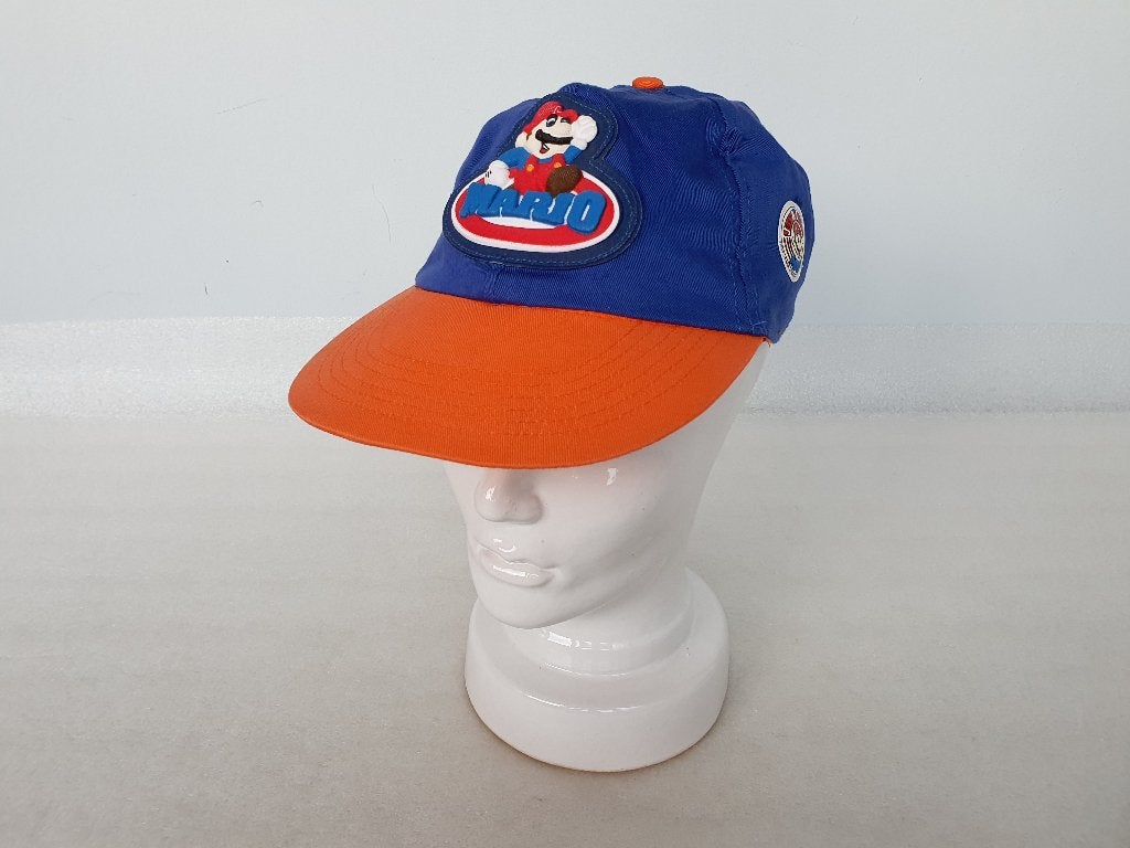 Vintage pet: Just a Little Mario (Nintendo, 1993, S) (1), Enlèvement ou Envoi, Porté, Casquette