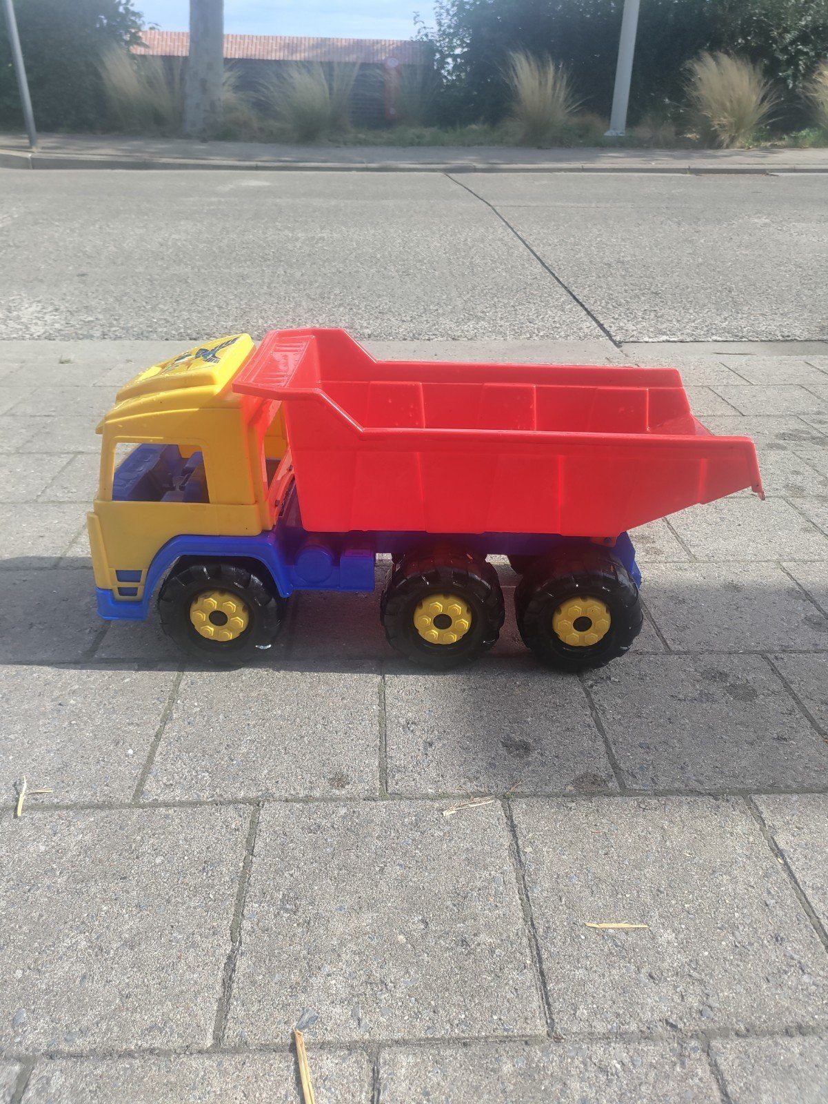 speelgoed camion, Ophalen, Gebruikt