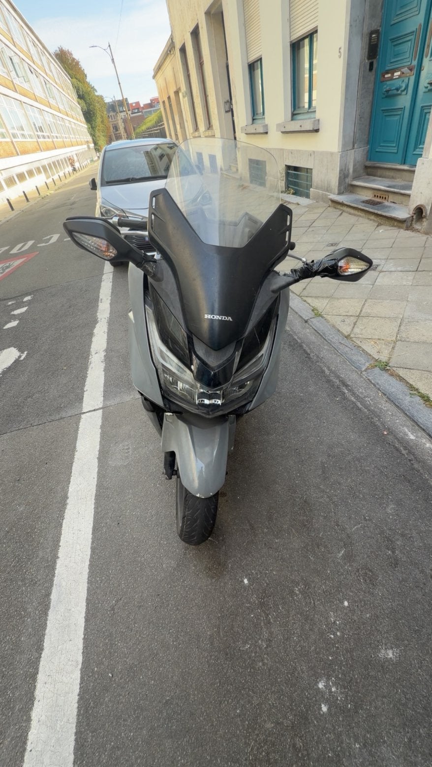 Scooter yamaha, Enlèvement