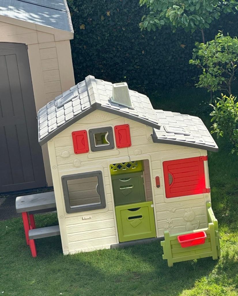 Smoby tuinhuis, Ophalen, Gebruikt, Overige materialen, Tuinhuis