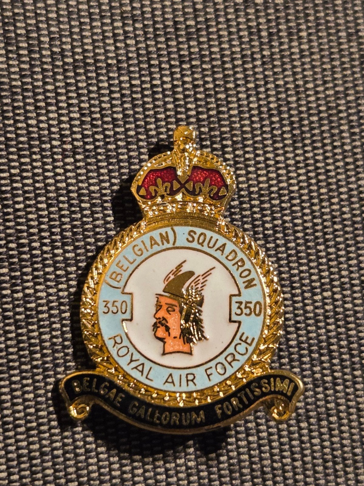 Insigne Belge R.A.F., Enlèvement ou Envoi, Armée de l'air