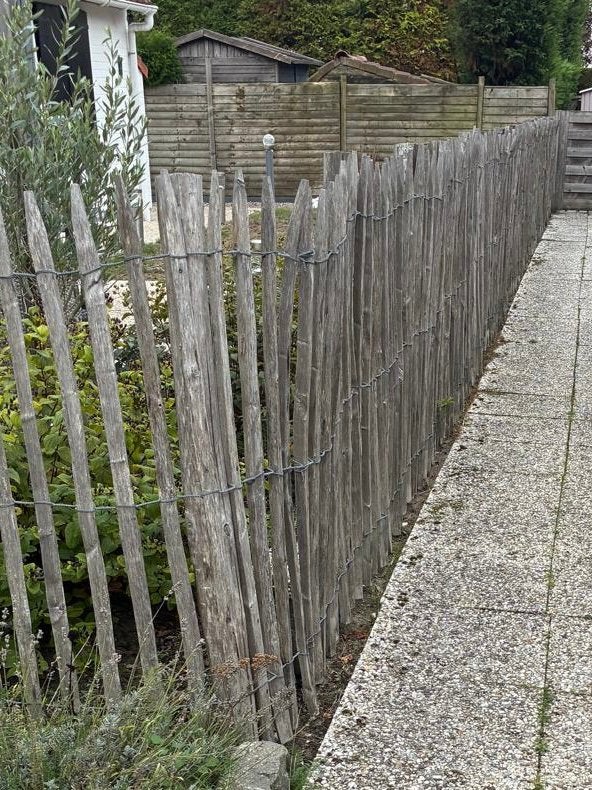 Houten tuinafsluitning, Tuin en Terras, Ophalen, Zo goed als nieuw