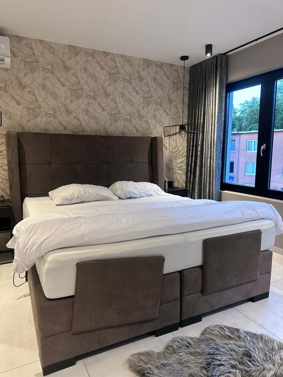 Elektronische boxspring 180x200, Ophalen, Zo goed als nieuw