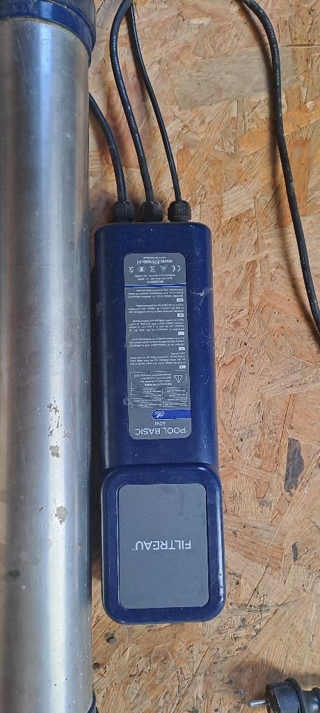UV-c lamp zwembad, Ophalen