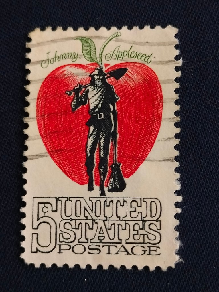 États-Unis 1966 - Jonathan Chapman - « Johnny Appleseed », Envoi, Affranchi, Amérique du Nord