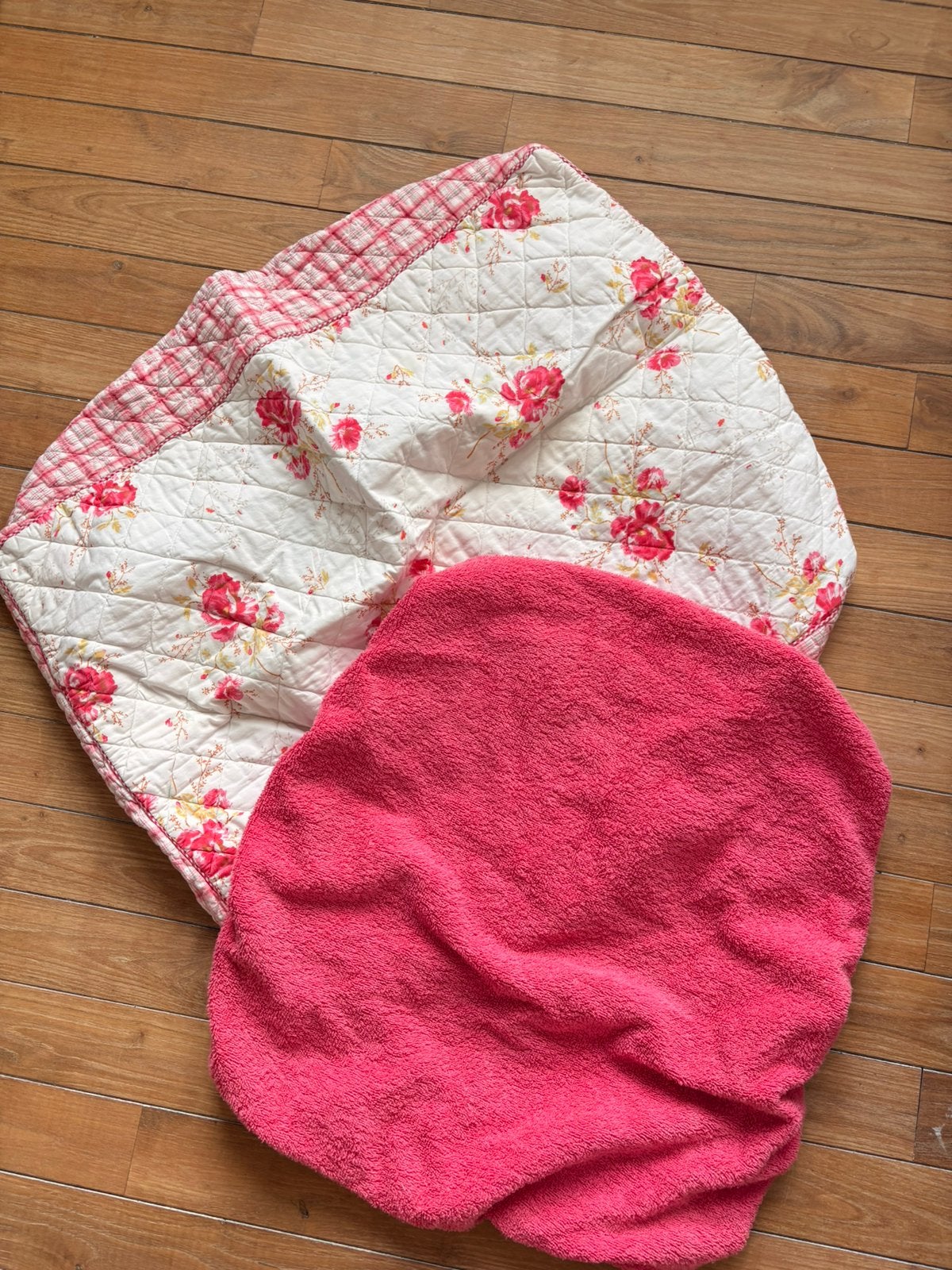 Set van 2 hoezen voor verschoningskussen, Kinderen en Baby's, Overige Kinderen en Baby's, Ophalen, Gebruikt