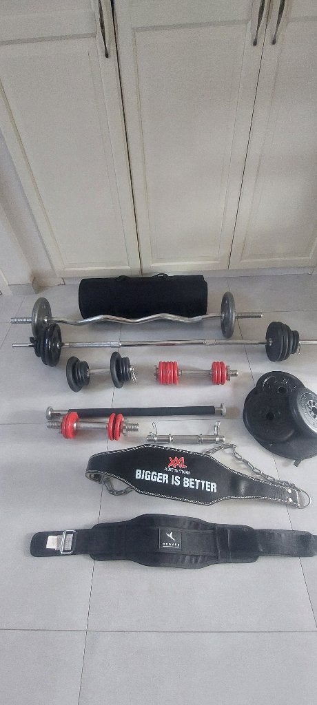 Poids de musculation, Enlèvement, Utilisé, Bras, Barre d'haltères
