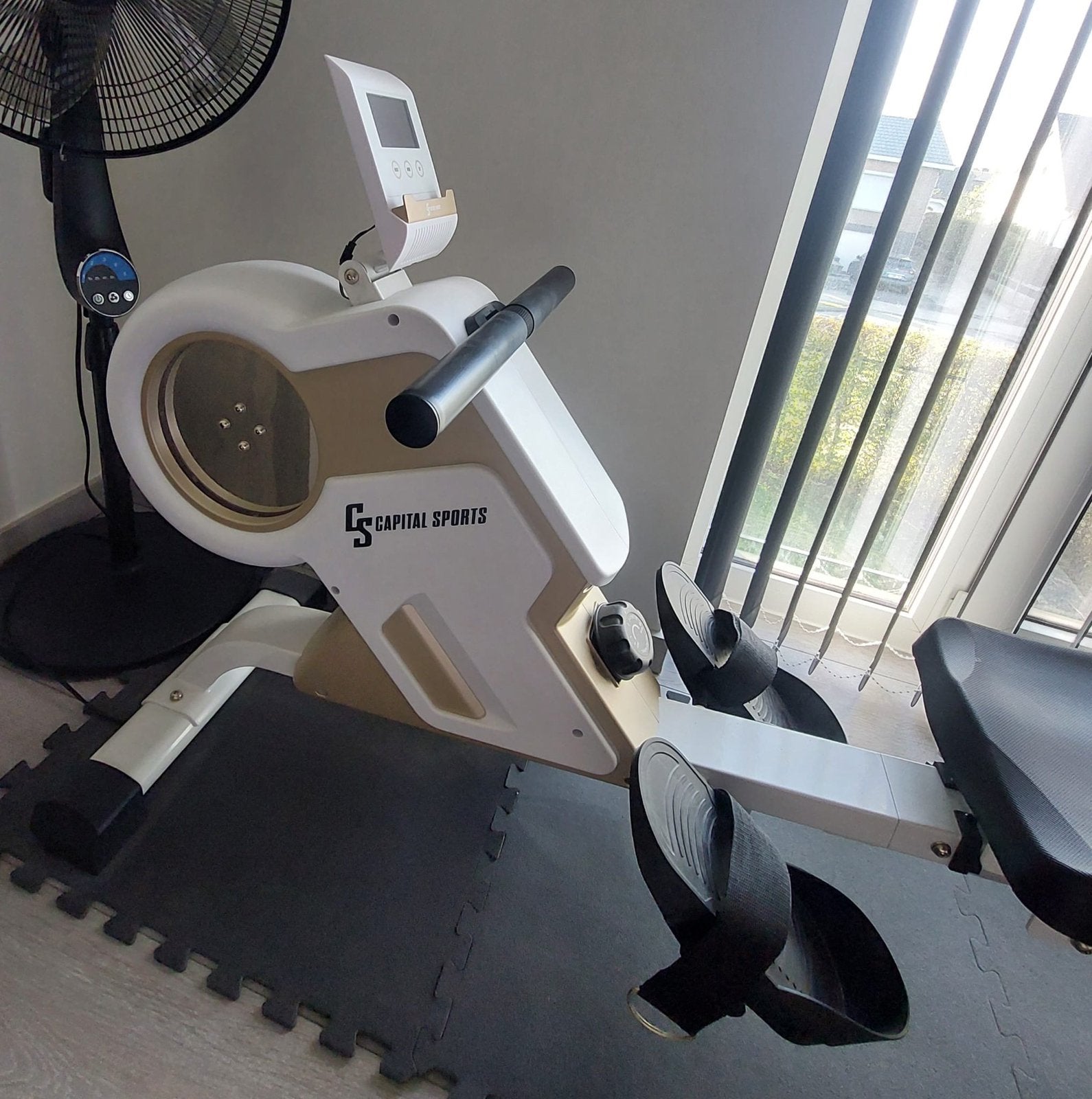 Roeitoestel, Sport en Fitness, Ophalen, Benen, Aluminium, Zo goed als nieuw
