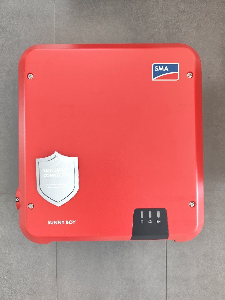 SMA omvormer, Doe-het-zelf en Bouw, Ophalen, Zo goed als nieuw, Compleet systeem, 200 wattpiek of meer