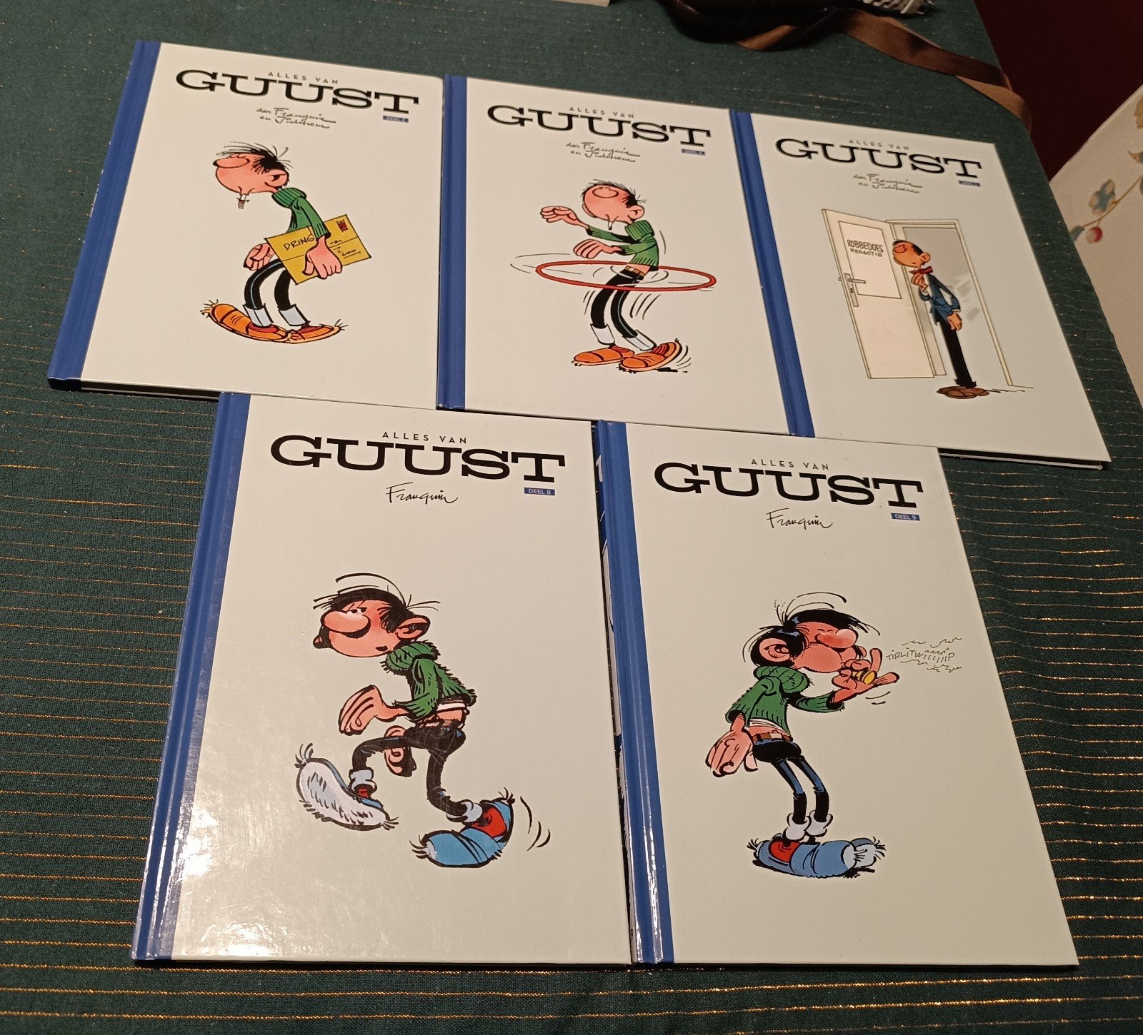 Guust Flater : Deel 1-2-3-8-9  hardcover, Ophalen of Verzenden