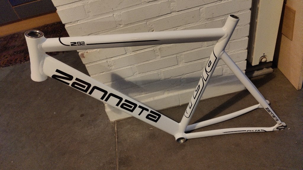 Zannata Z92 pista - track frame  size 54, Fietsen en Brommers, Frame, Zannata, Ophalen of Verzenden, Aluminium