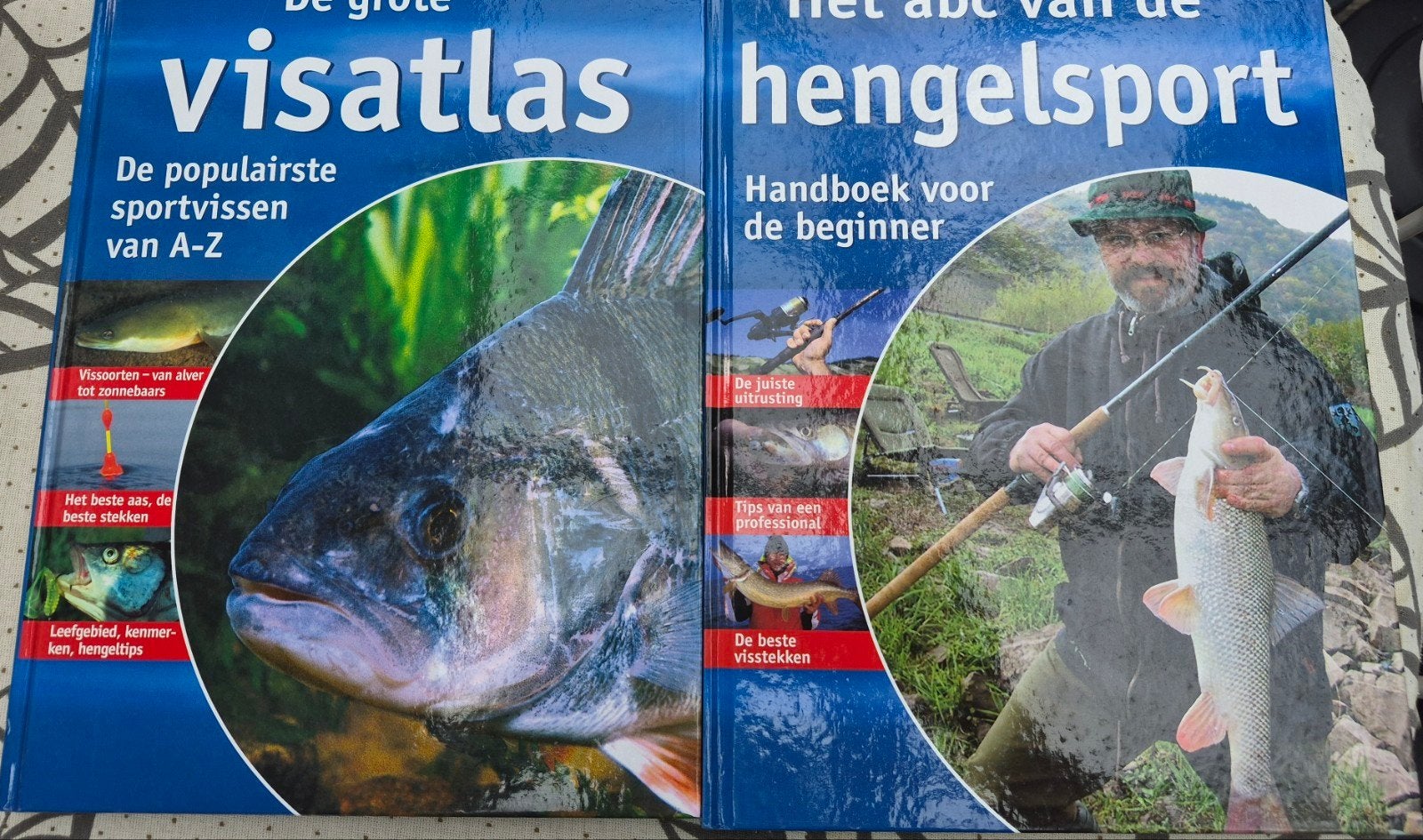 2 boeken vissen en hengelsport, Ophalen