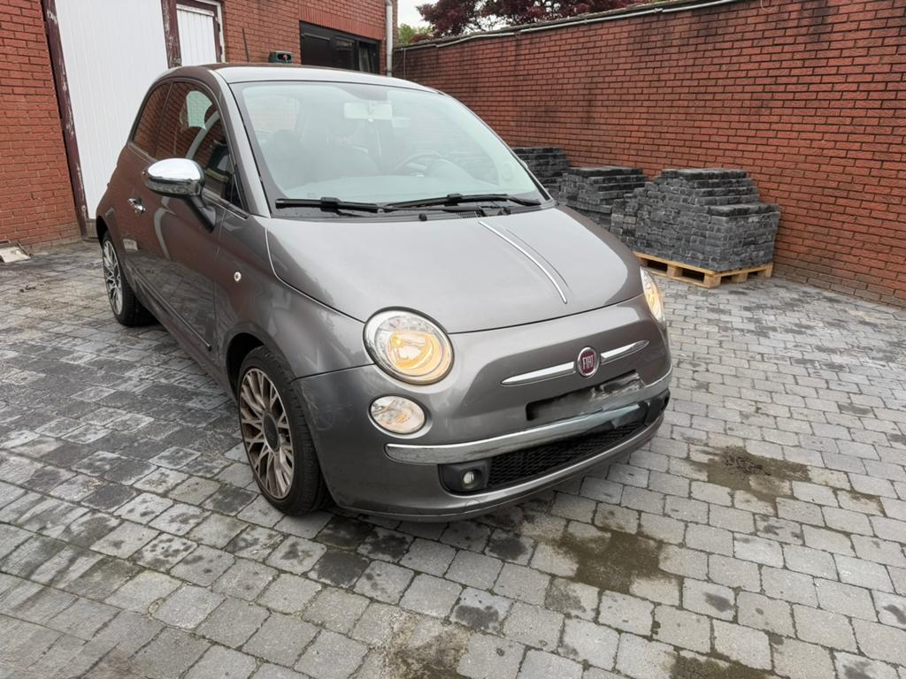 Mooie Fiat 500/1.3diesel/2014/ panodak, Auto's, Fiat, Euro 5, Leder, Bedrijf, Diesel