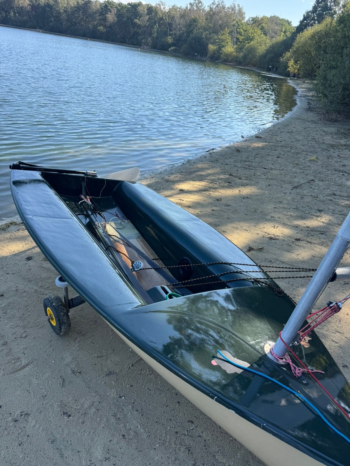 Zeilboot Spirou, Ophalen, Gebruikt, Polyester, Overige merken
