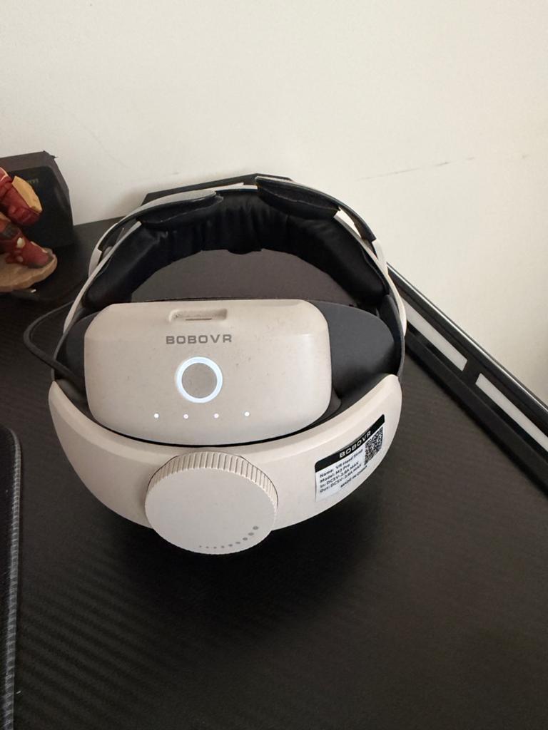 BOBOVR M3 Pro Head Strap met Batterij voor Meta Quest 3, Games en Spelcomputers, Ophalen, Zo goed als nieuw