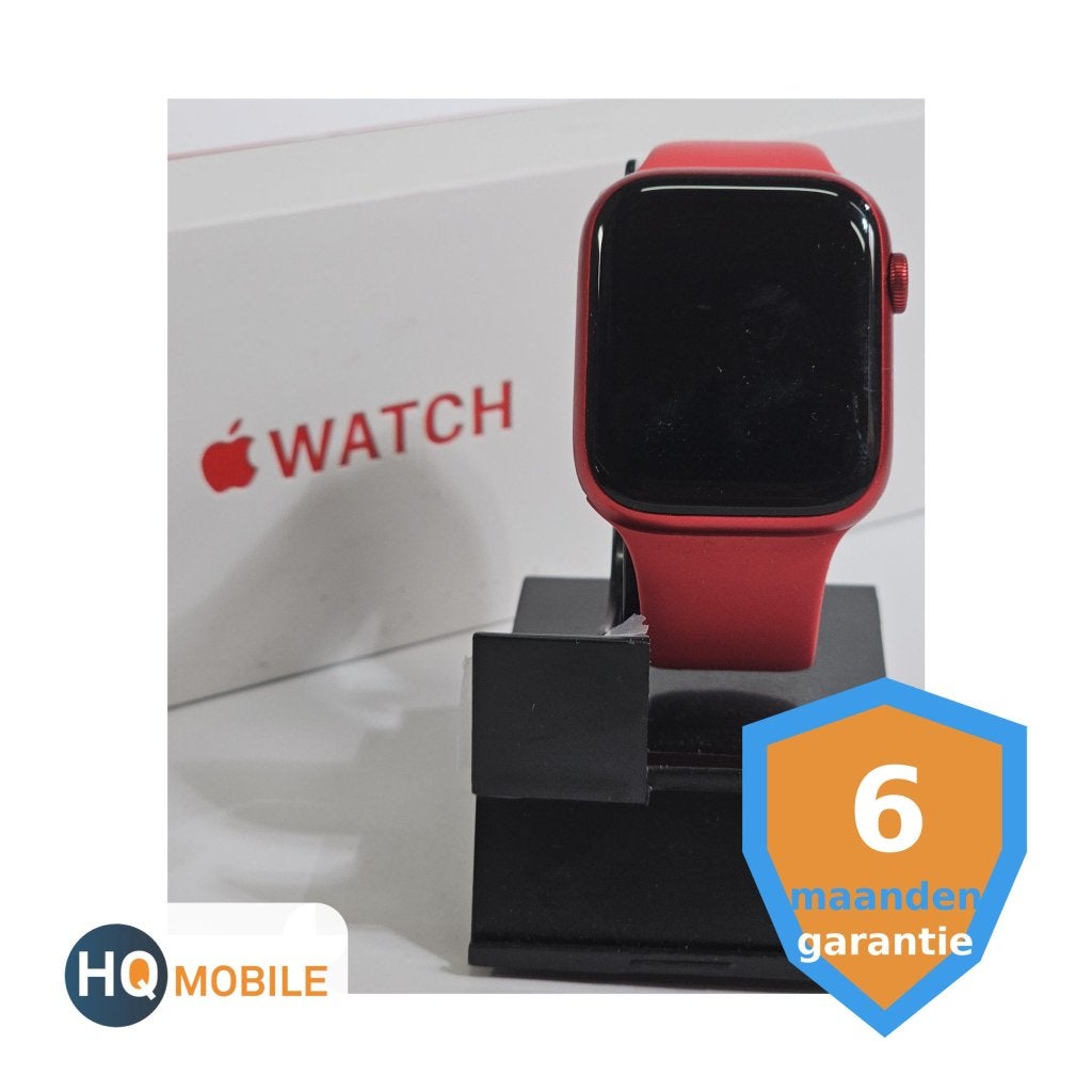 Apple Watch Series 8 - 45mm - Rood | Tweedehands, Niet ingevuld, Niet ingevuld, Niet ingevuld