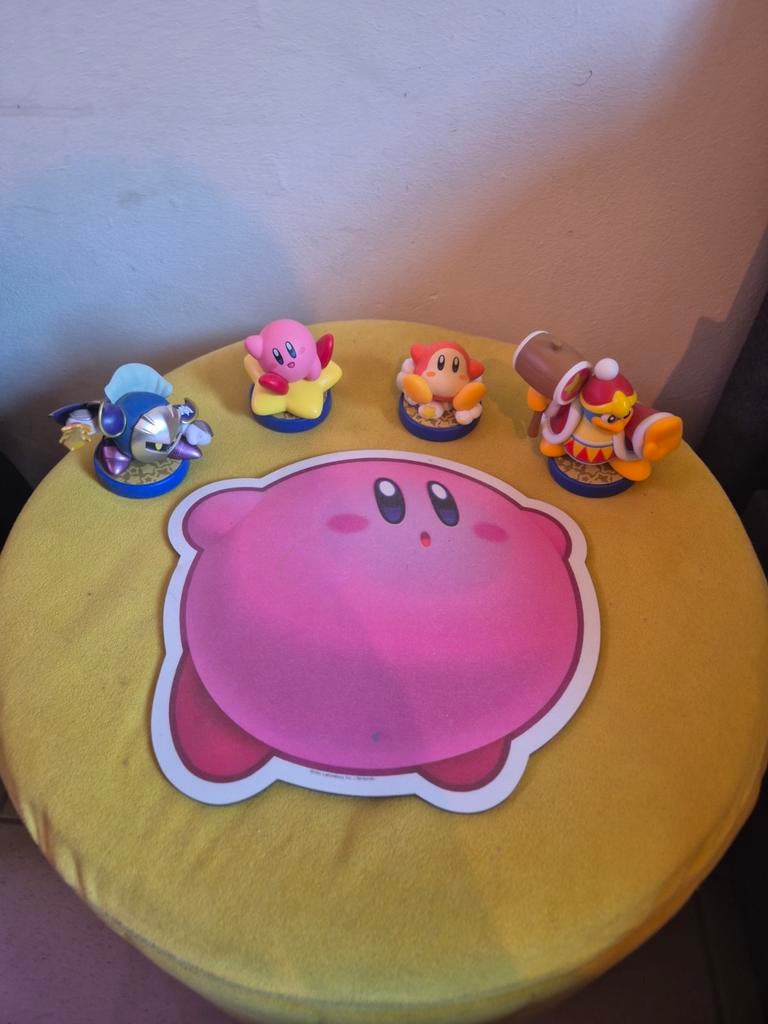 Volledige kirby amiibo set + leuke muismat, Ophalen of Verzenden