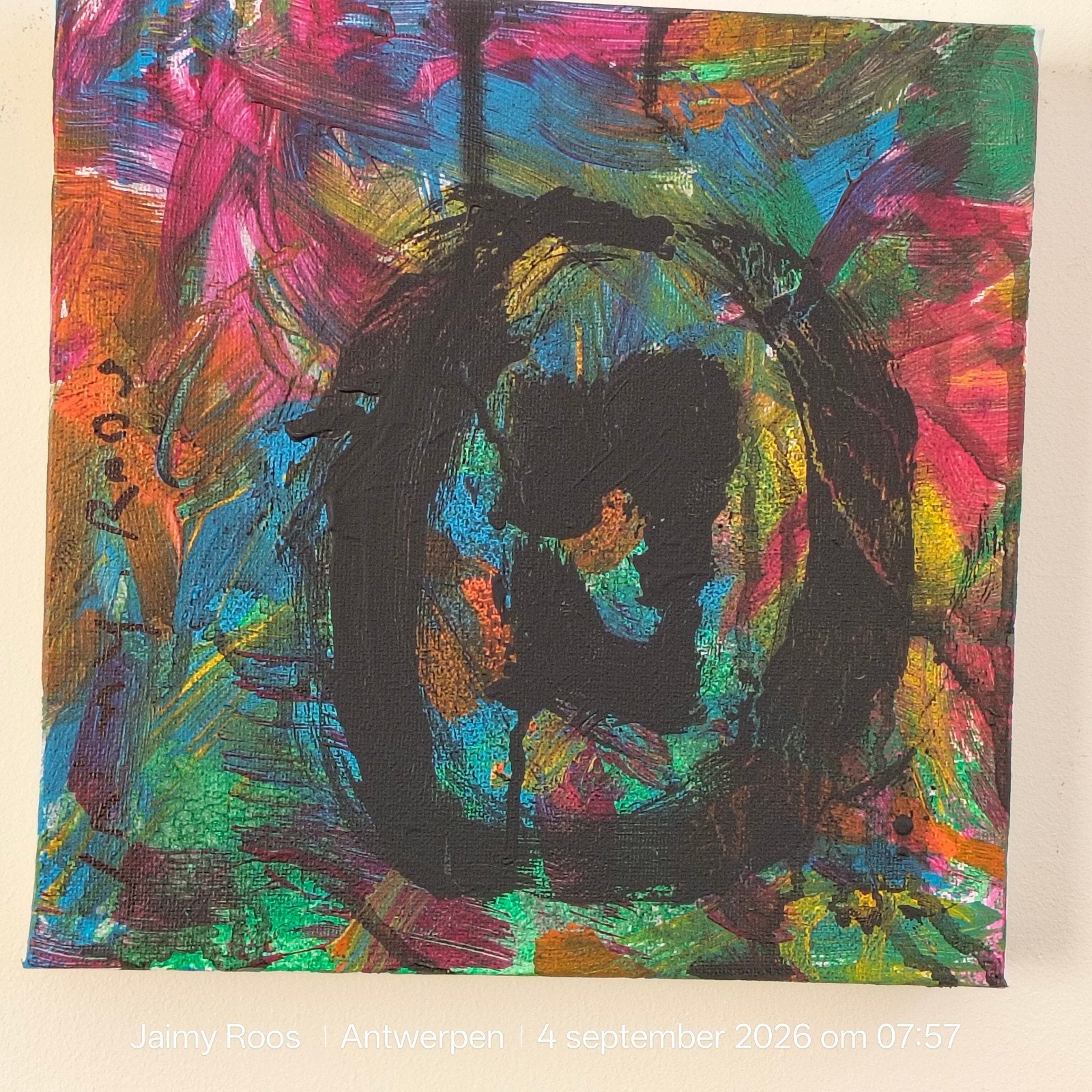schilderij op doek, Antiquités & Art, Art | Autres Art, Enlèvement ou Envoi