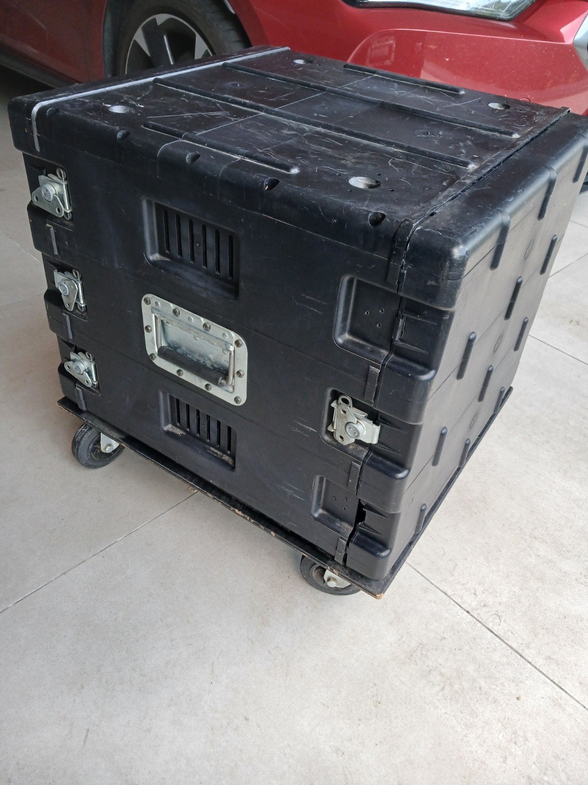Flightcase op wielen, Muziek en Instrumenten, Behuizingen en Koffers, Ophalen, Flightcase