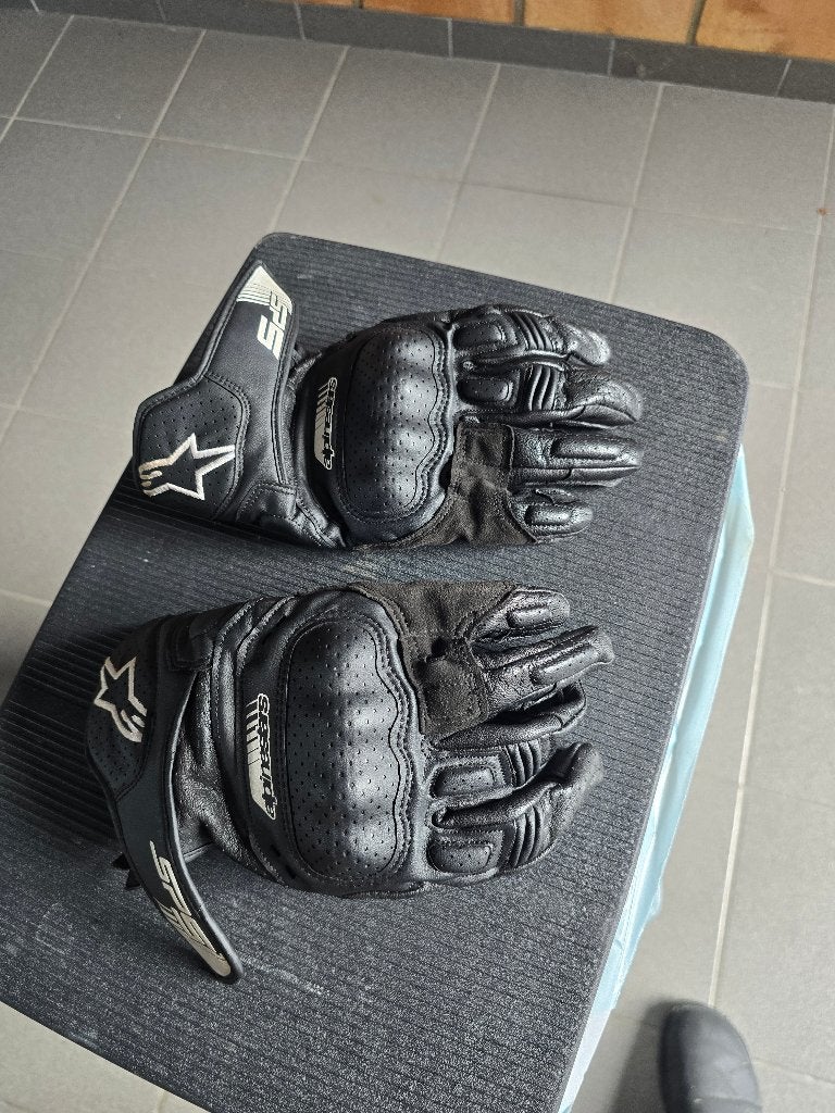 motorhandschoenen, Ophalen, Maat 52/54 (L), Zo goed als nieuw, Handschoenen