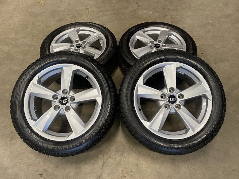17 inch originele velgen + vierseizoenen banden Audi Q2 81A6, -, -, Banden en Velgen, 17 inch