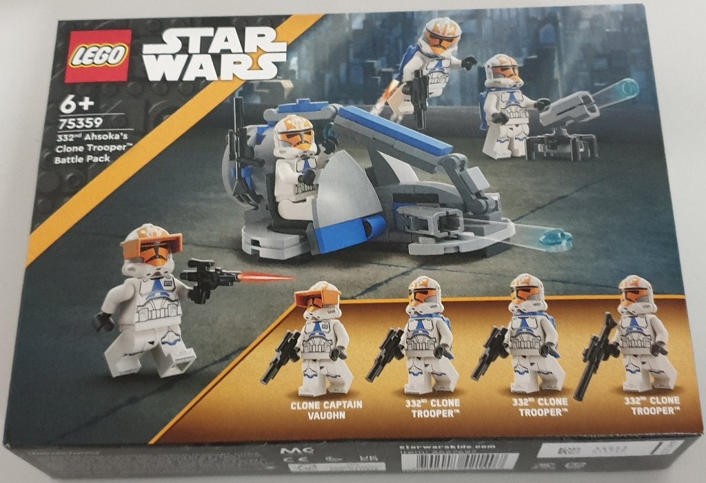 LEGO 332nd Ahsoka’s Clone Trooper Battle Pack - NEUF, Neuf, Lego, Ensemble complet, Pièces supplémentaires incluses