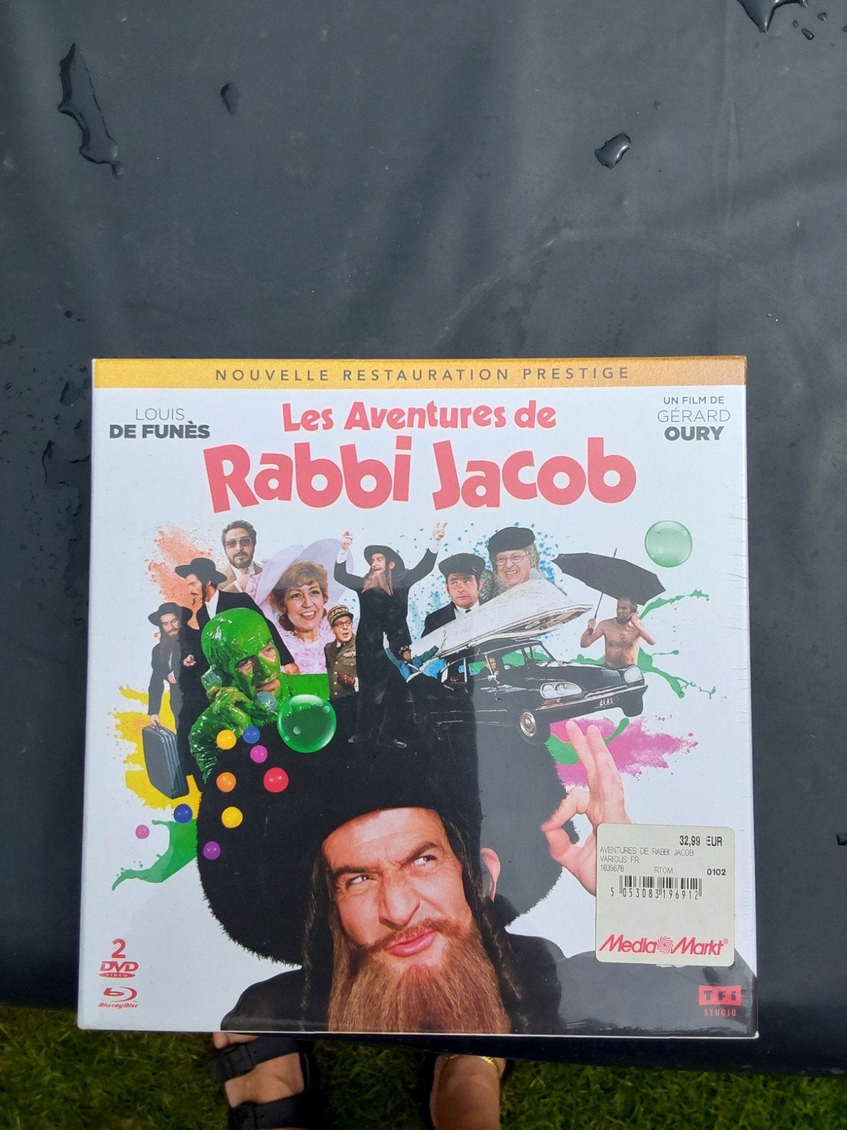 A VENDR2DVD=RABITJACOB+3FIM=LA CHÈVRE+LESCOMPÈRE+LESFUGITIFS, Scellé, Enlèvement, Neuf, dans son emballage