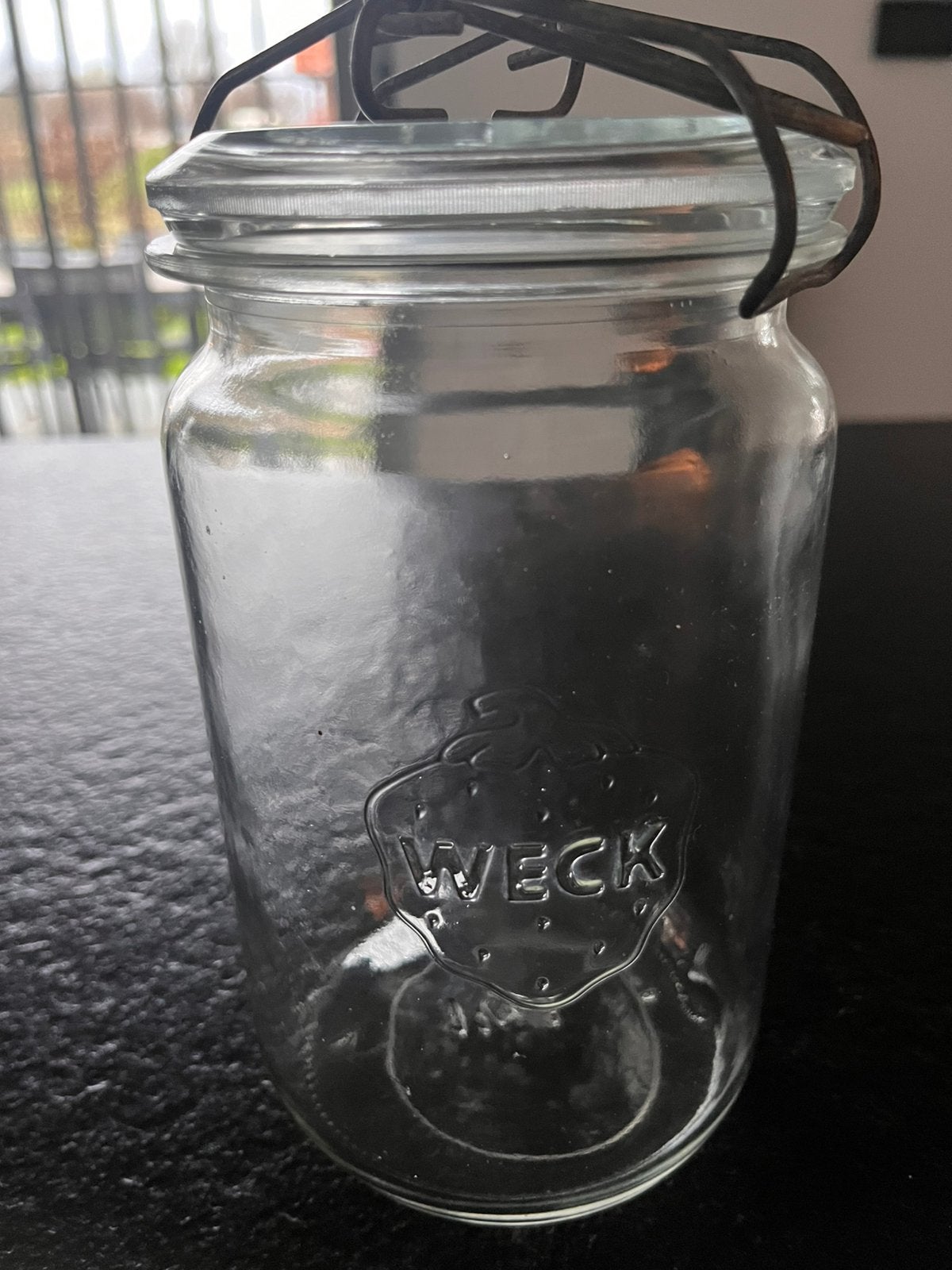 Glazen Weck stereliseer potten. 0,5L, 1L en 1,5L., Ophalen, Gebruikt, Glas, Pot, Bus of Blik