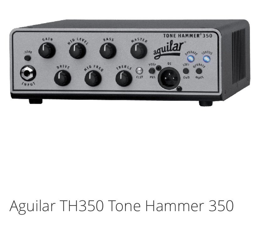 Aquilar tonehammer 350, Ophalen, Zo goed als nieuw