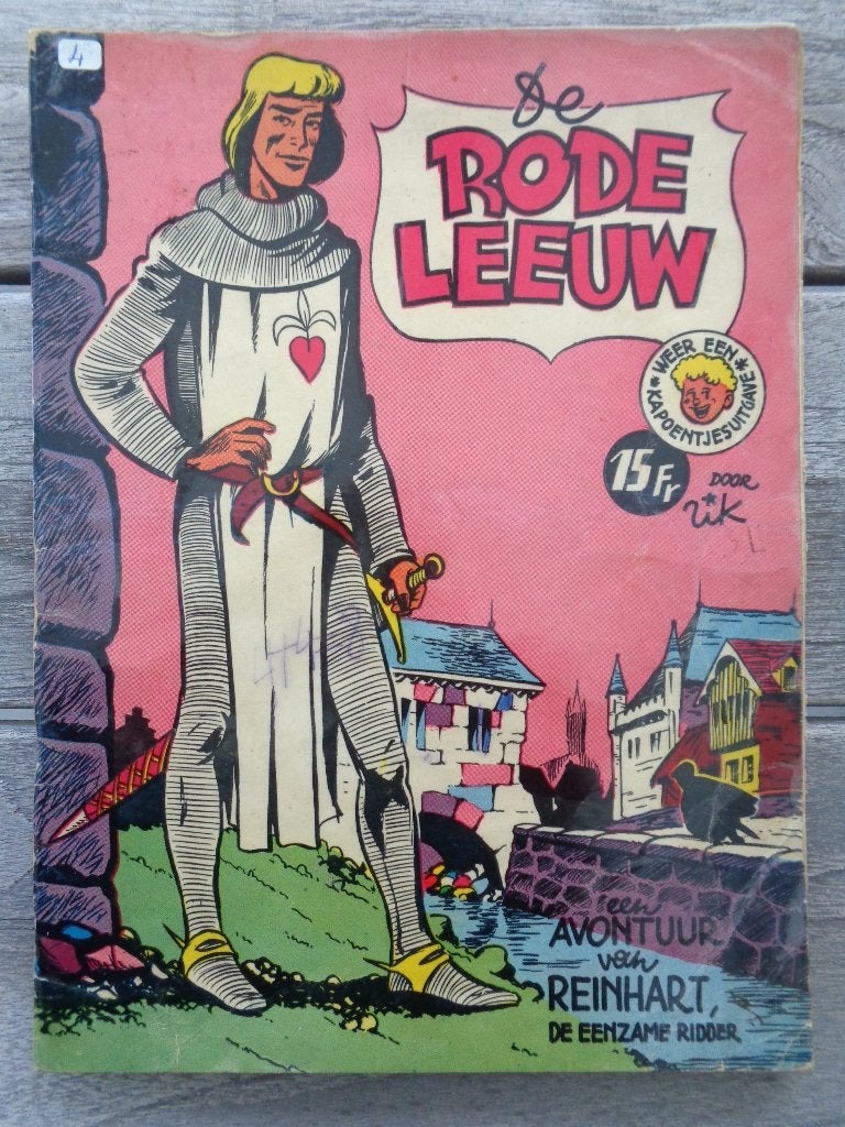 Ridder Reinhart - De Rode Leeuw - 1e dr. 1958, Boeken, Ophalen of Verzenden
