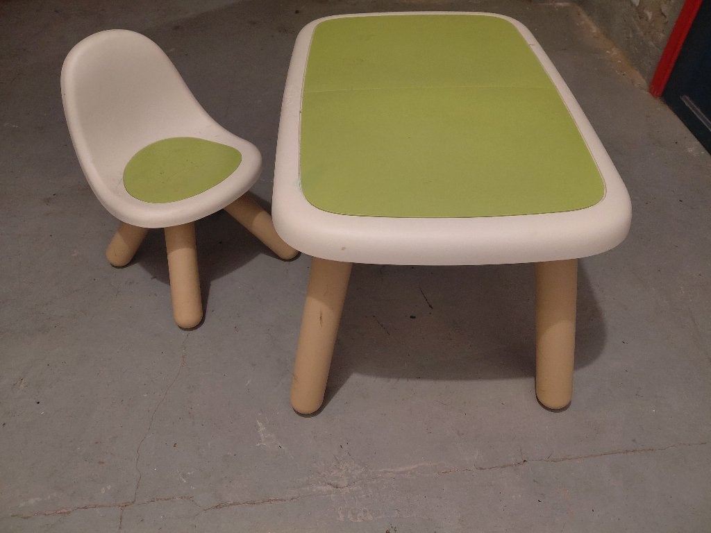 Table enfant Smoby, Enlèvement, Comme neuf