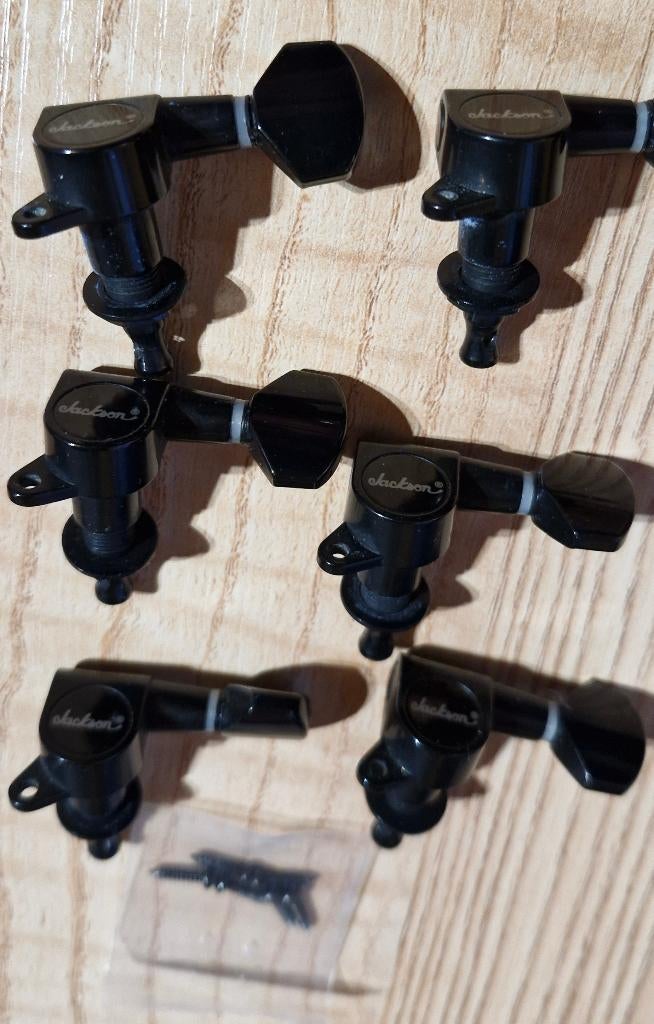 Jackson 6L stemmechanieken voor elektrische gitaar, Muziek en Instrumenten, Ophalen of Verzenden, Gebruikt, Elektrische gitaar