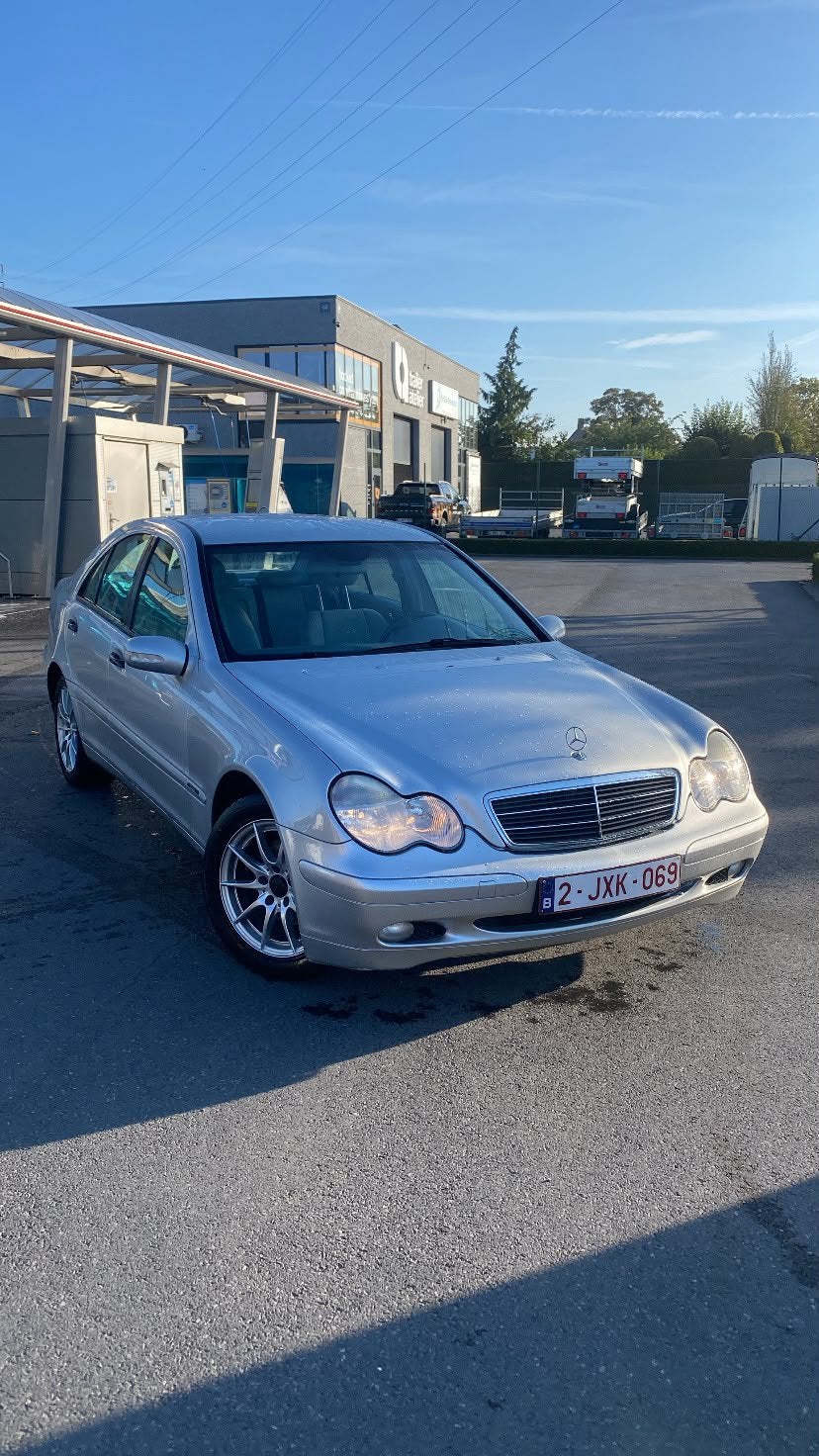 Mercedes Benz C200 2.2 2001 ZEER SCHOON, Auto's, Automaat, Particulier, Te koop, Euro 3