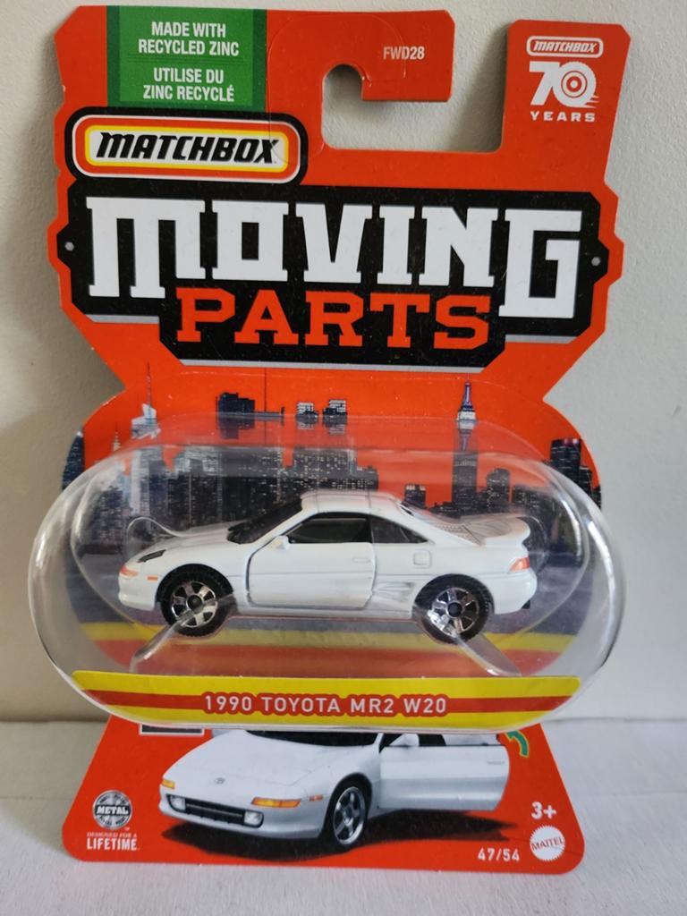 Matchbox Moving Parts 1990 Toyota MR2 W20 (2023), Hobby en Vrije tijd, Modelauto's | Overige schalen, Ophalen of Verzenden
