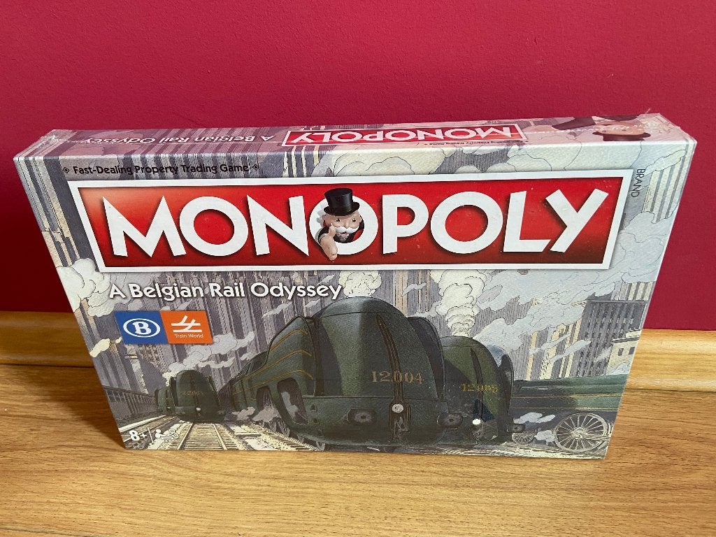 Monopoly Collector SNCB (sous cellophane), Vijf spelers of meer, Ophalen, Nieuw