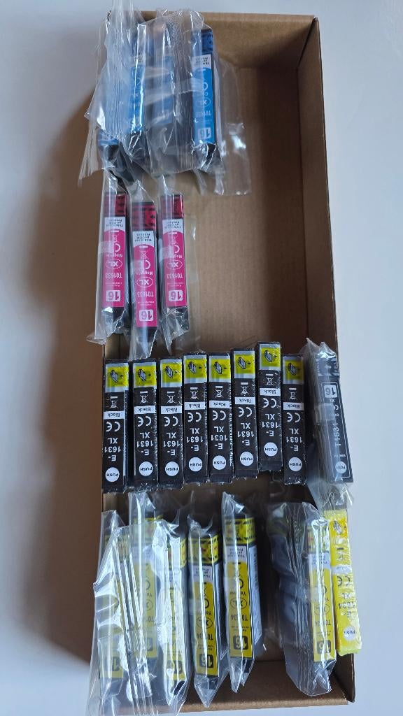 23 Cartouches XL16 compatible Epson série WF, Enlèvement ou Envoi, Neuf, Cartridge