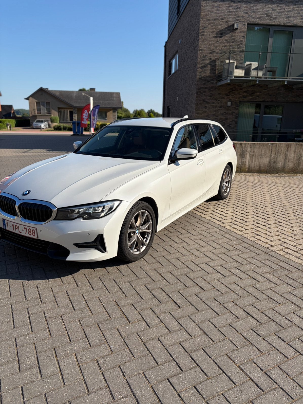 Bmw 318D Mild-Hybrid, Auto's, BMW, Achterwielaandrijving, Euro 6, Wit, Leder